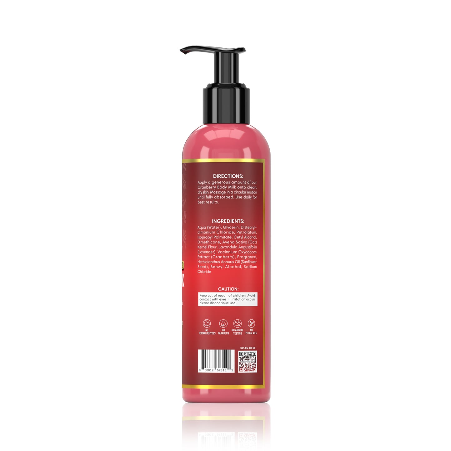 Cranberry Refresh & Rejuvenate Body Milk