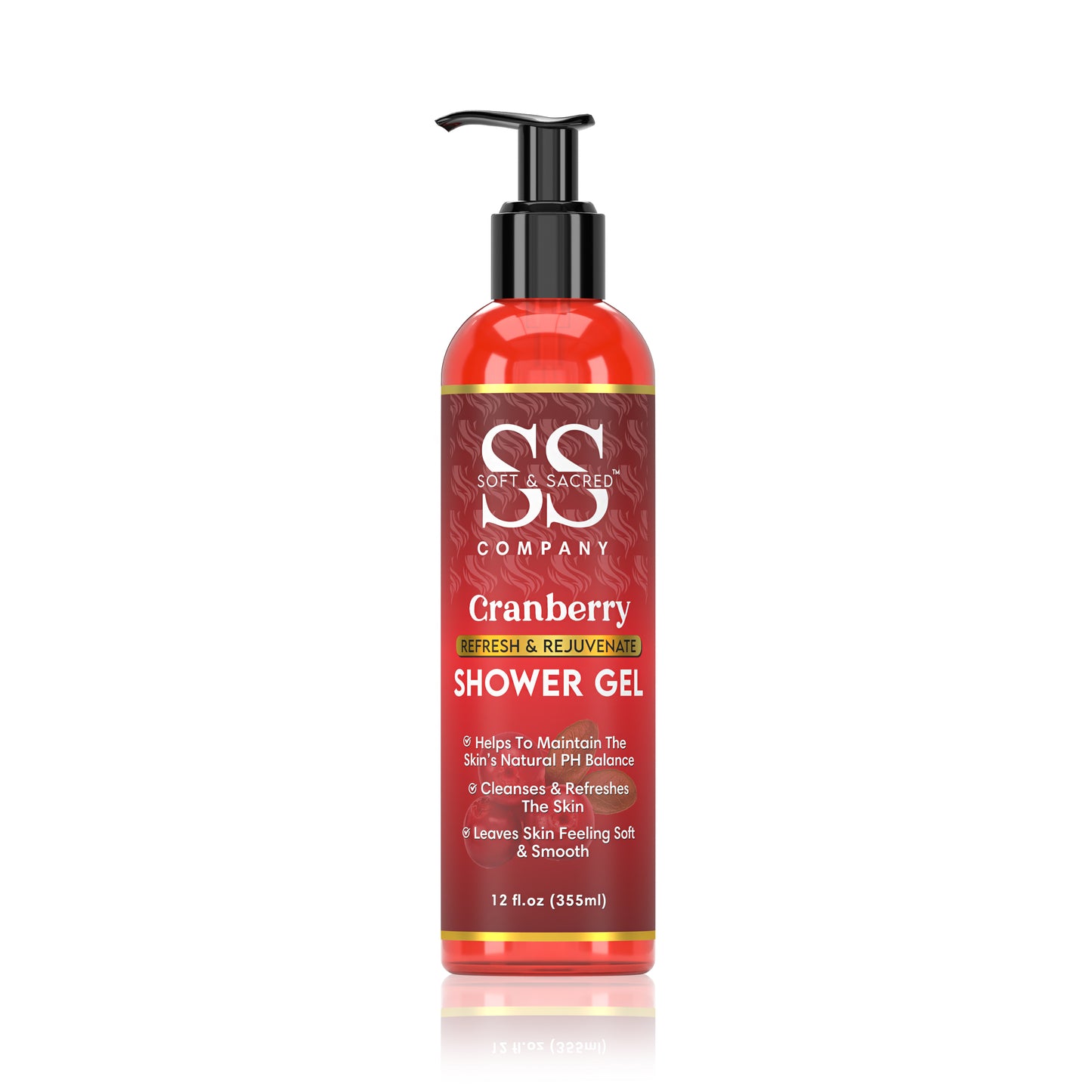 Cranberry Refresh & Rejuvenate Shower Gel